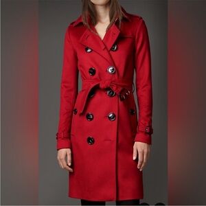Burberry Sandringham 100% Cashmere Coat